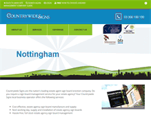 Tablet Screenshot of nottingham.countrywidesigns.com