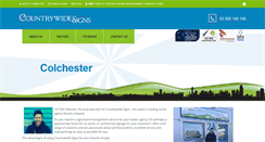 Desktop Screenshot of colchester.countrywidesigns.com