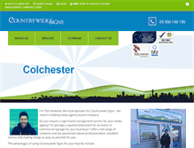 Tablet Screenshot of colchester.countrywidesigns.com