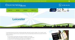 Desktop Screenshot of leicester.countrywidesigns.com