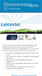 Mobile Screenshot of leicester.countrywidesigns.com