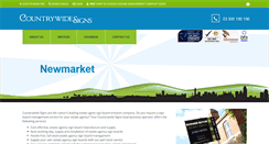 Desktop Screenshot of newmarket.countrywidesigns.com