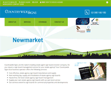 Tablet Screenshot of newmarket.countrywidesigns.com