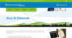 Desktop Screenshot of burystedmunds.countrywidesigns.com