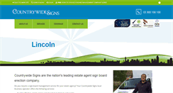 Desktop Screenshot of lincoln.countrywidesigns.com